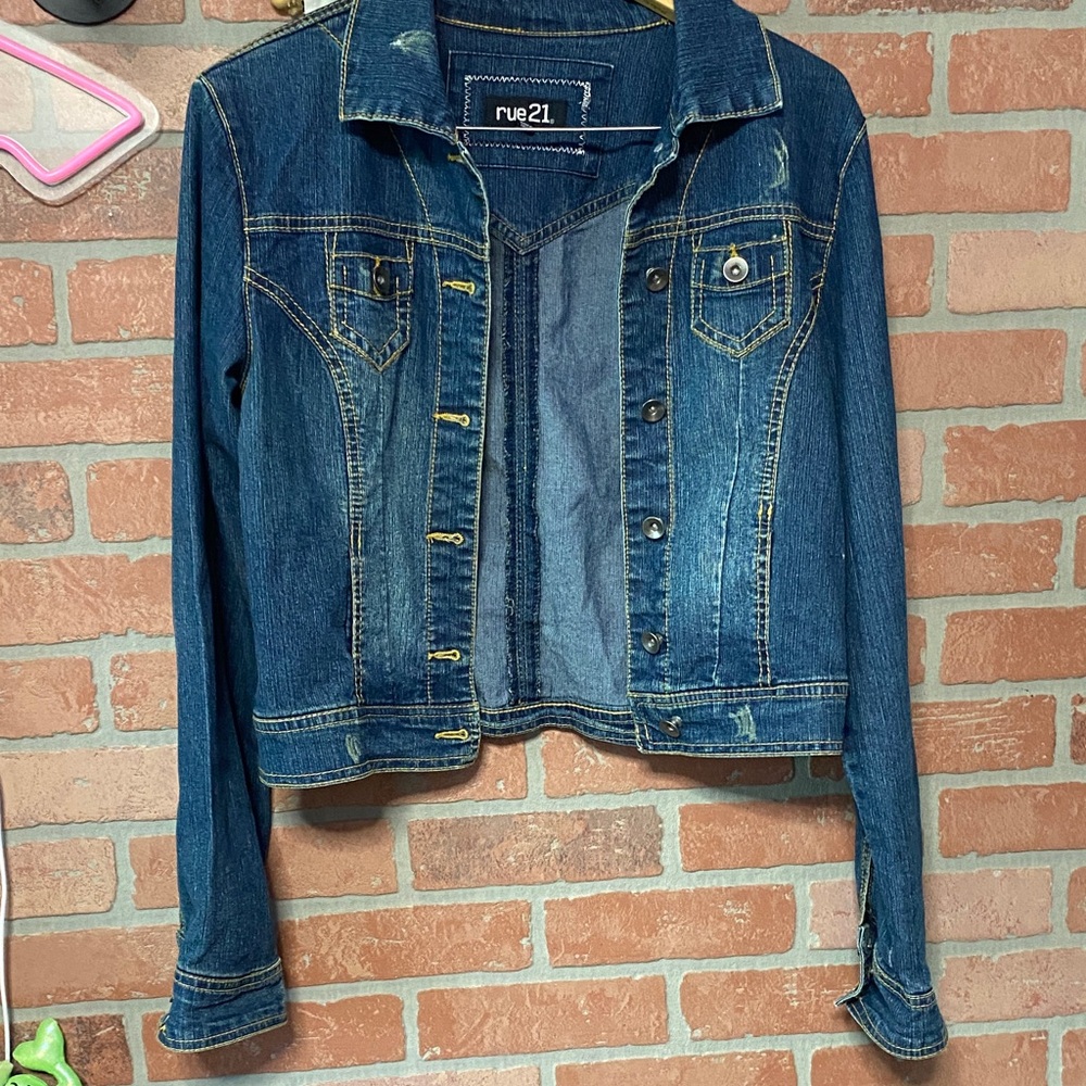 Rue21 Classic Blue Denim Jacket